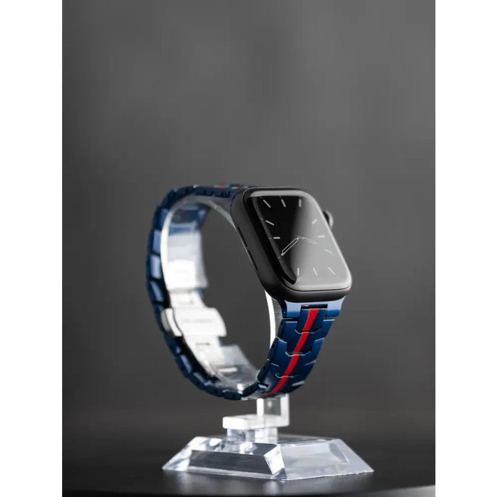 Edelstahlarmband für Apple Watch Höchste Qualität Verstellbar Langlebig und stilvoll - Watchoop - Hergestellt in Europa - Schneller